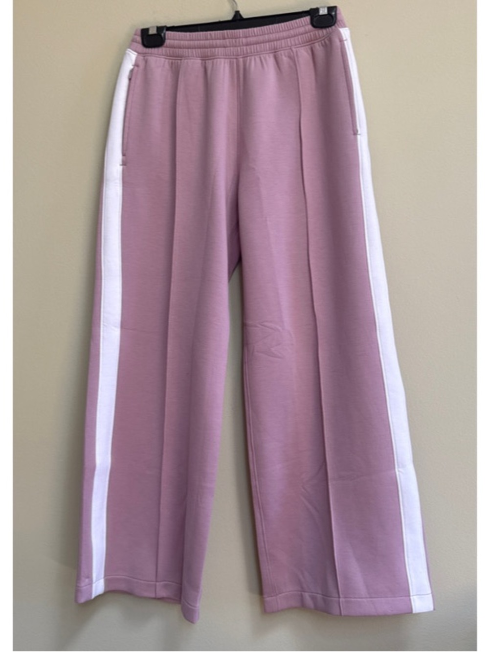 YPB Neoknit Wide Leg Stripe Pants Small Short - Picture 3 of 7